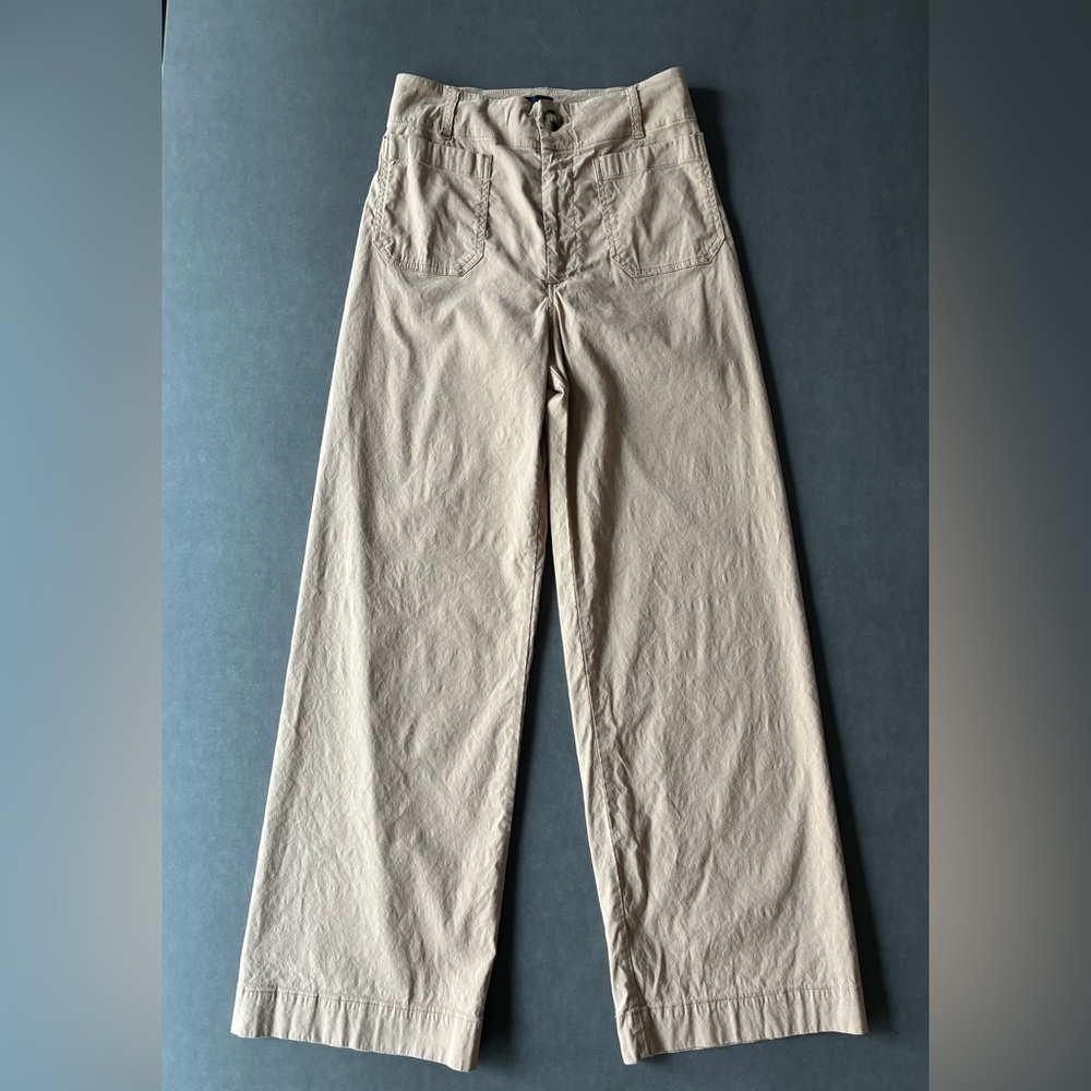 Maeve The Colette Magic Fabric Full-Length Pants for Anthropologie